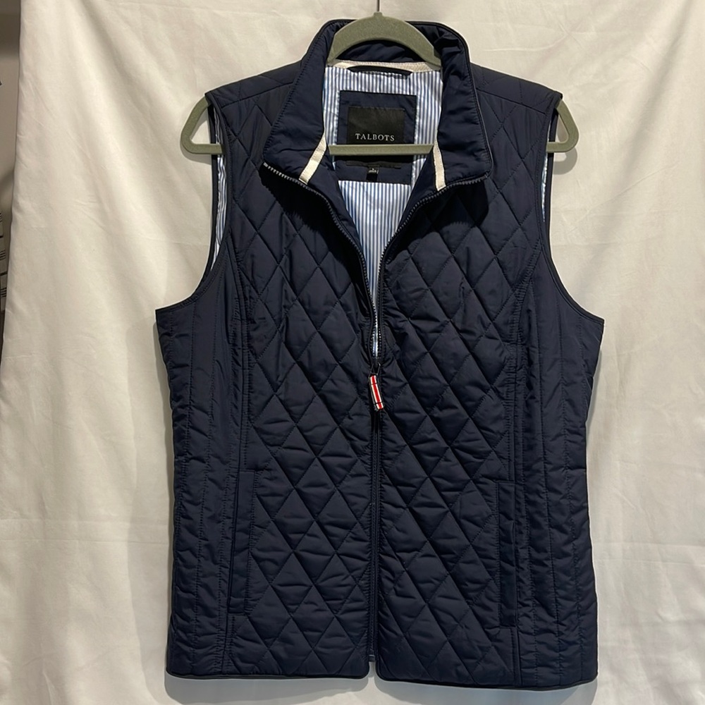 Talbots quilted vest